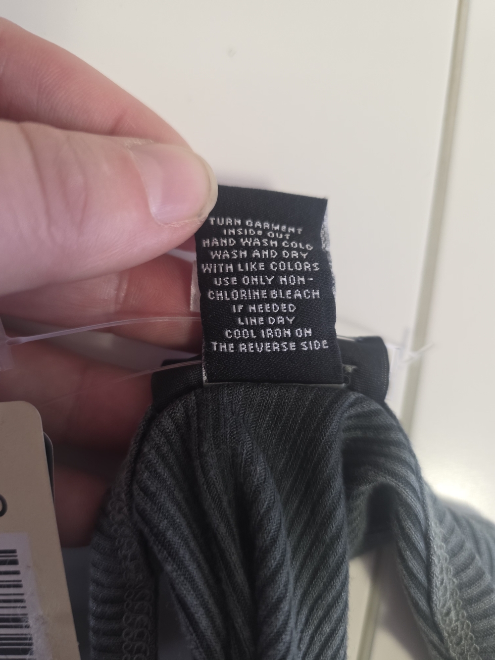 torrid Slate Blue Ribbed Keyhole Tank - Picture 8 of 8
